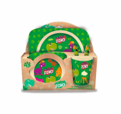Dinosaurus, ECO Bamboo, Päivällinen ruokailuvälineet