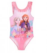 Disney Frozen 2 vaaleanpunainen uimapuku röyhelöillä