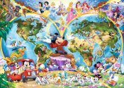 Ravensburger Disneyn Maailmankartta Palapeli 1000