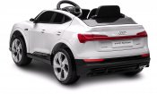 .Sähköauto lasten Audi E Tron 12V valkoinen