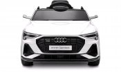 .Sähköauto lasten Audi E Tron 12V valkoinen