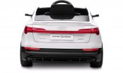 Fyndbox-Sähköauto lasten Audi E Tron 12V valkoinen