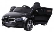 Sähköauto lasten BMW 6 GT musta