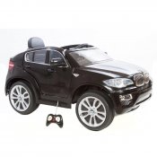 Sähköauto lasten BMW X6M musta