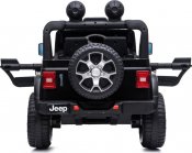 Sähköauto Lasten Jeep Wrangler Rubicon musta