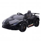 Sähköauto Lasten Lamborghini Huracan 12v musta
