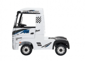 Sähköauto lasten Mercedes Actros Truck 12V valkoinen