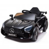 Sähköauto lasten Mercedes AMG GTR musta