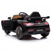 Sähköauto lasten Mercedes AMG GTR musta