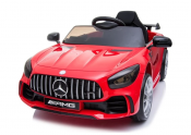 Sähköauto lasten Mercedes GTR AMG punainen