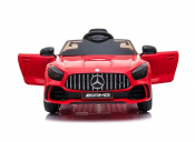 Sähköauto lasten Mercedes GTR AMG punainen