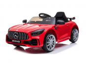 Sähköauto lasten Mercedes GTR AMG punainen