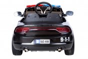 Sähköauto lapset Azeno Police musta