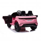 Sähköauto Barn Land Rover Range Evoque pinkki 12V