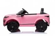 Sähköauto Barn Land Rover Range Evoque pinkki 12V
