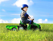 Elbil Traktor släp lattialle 6V