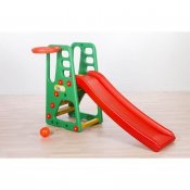 Elite Toys liukumäki koripallorenkaalla 160cm