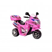 Sähkömoottoripyörä lapset Azeno Night Rider pinkki