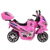Sähkömoottoripyörä lapset Azeno Night Rider pinkki