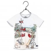 Emil Lönnebergassa Valkoinen T-paita