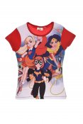 Batgirl, supergirl ja Wonder Woman T-paita