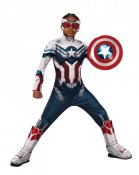 Falcon and Winter Soldier Deluxe Captain America naamiaispuku lapset