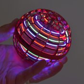 lentävä pallo sateenkaari LED-valolla fidget