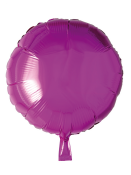 Folioilmapallo, pyöreä, violetti, 46 cm