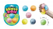 Fresh And Crispy Squeeze Neon Squishy pallo 3-pakkaus
