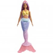 Barbie Dreamtopia Mermaid Purple hiukset nukke