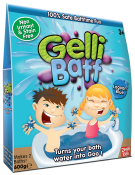 Gelli Baff, Muuttaa kylpyveteen osaksi Goo, 600 g