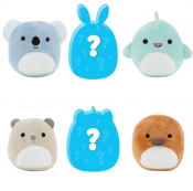 Pehmeitä leluja Squishville Down Under Squad mini Squishmallows 6cm 6 kpl