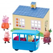 Pippa Possu koulu ja linja Playset