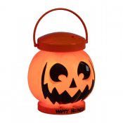 Halloween -kurpitsa äänellä ja valolla