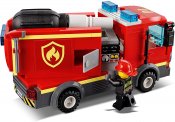 LEGO Cityn palokunnan kutsu hampurilaisravintolaan 60214