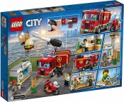 LEGO Cityn palokunnan kutsu hampurilaisravintolaan 60214
