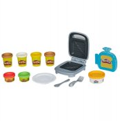 Play Doh kitchens Creations Cheest Sandwich kotitehtävät