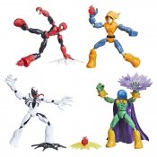 Spiderman bend and flex hero villains pack