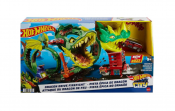 Hot Wheels Cityn lohikäärmetie paloasemalla