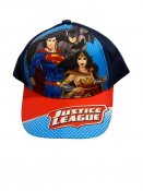 Justice league Superheroes tummansininen korkki