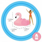 Intex uimapatja Mega Flamingo