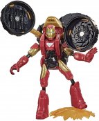 Avengers Iron Man Bend- ja Flex-hahmo moottoripyörällä