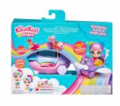 Kindi Kids Minis Rainbow Kate Nukke lentokoneella