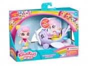 Kindi Kids Minis Rainbow Kate Nukke lentokoneella