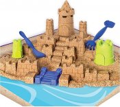 Kinetic Sand Sandslott setti