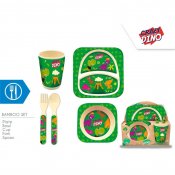 Dinosaurus, ECO Bamboo, Päivällinen ruokailuvälineet