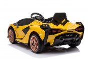 Elbil Barn Lamborghini Sian 12v keltainen