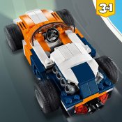 LEGO Creator Oranssi kilpa-auto 31089 Rakennuspalikat 3i1