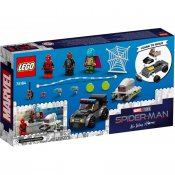 LEGO Marvel Spiderman vs Mysterio drone -hyökkäys