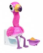 Pikku elävien lemmikkieläinten täytyy mennä flamingo, interaktiivinen eläin